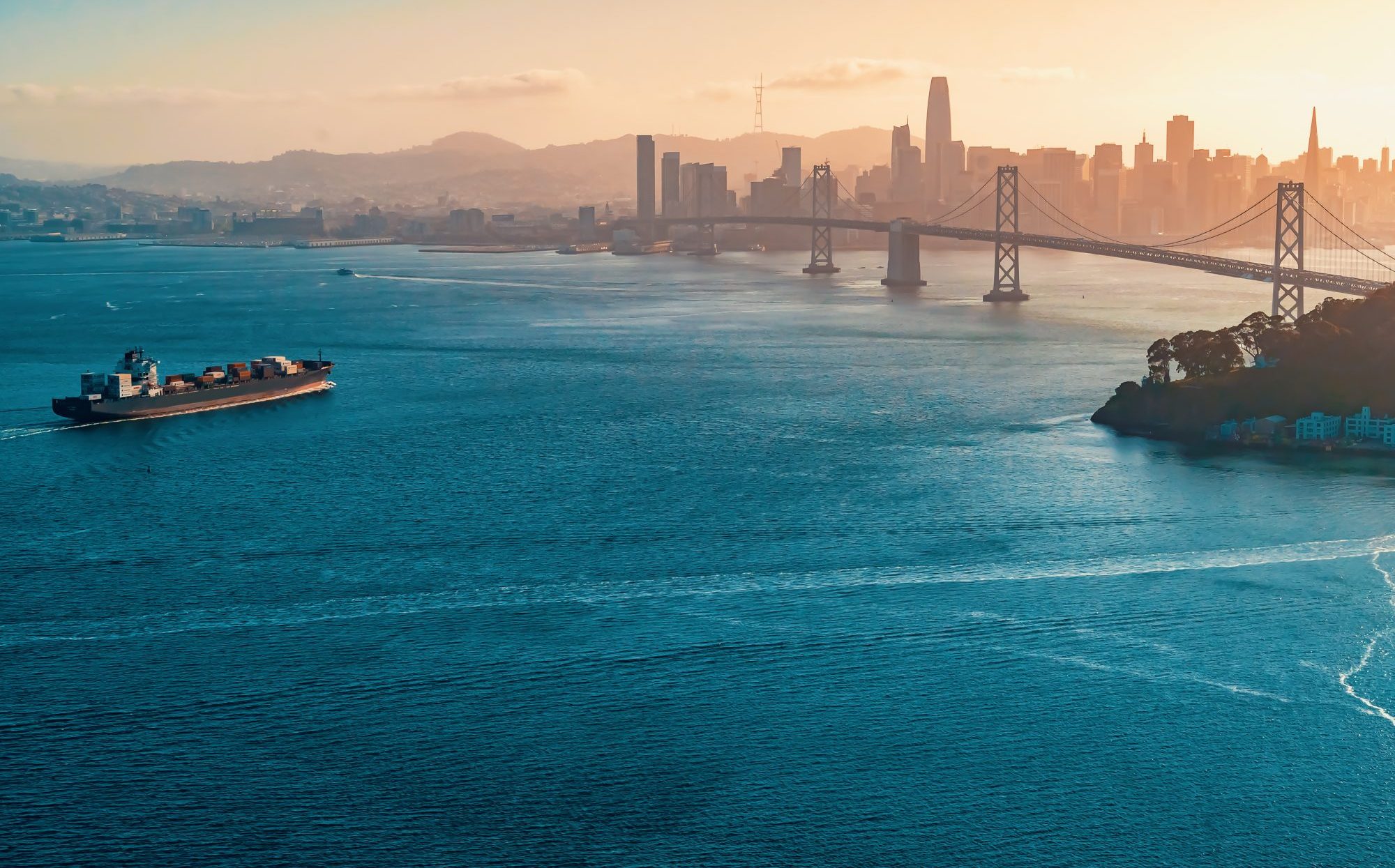 An aerial view of the Bay Bridge. If you have been sexually harassed and are in need of an Oakland sexual harassment attorney, contact us today.