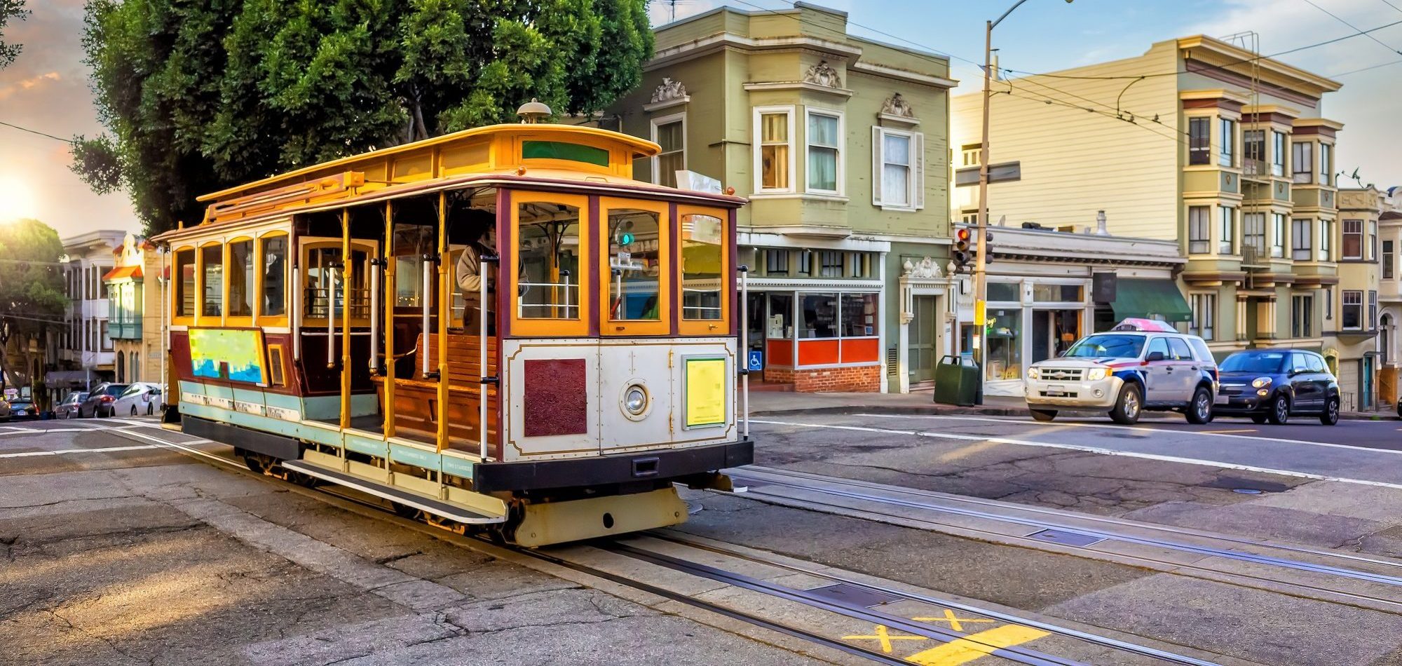 An image of a San Francisco street car. If you have been discriminated against, contact the San Francisco discrimination attorneys at The Law Office of Jeannette Vaccaro.