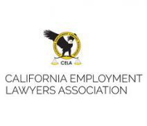 California employment lawyers association logo for when looking for a good sexual harassment lawyer in Walnut Creek.