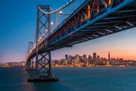 The Golden Gate Bridge and San Francisco skyline, representing our Oakland employment law attorney.