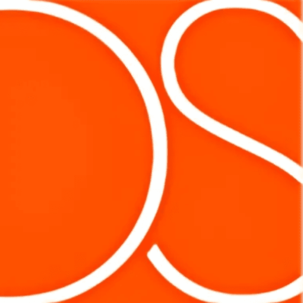 Close-up of large white letters "O" and "S" on an orange background, reminiscent of the bold presence found in Oakland wrongful termination attorneys advocating for justice.